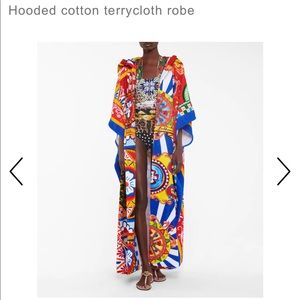 New Runway Piece Dolce & Gabbana Coverup Robe